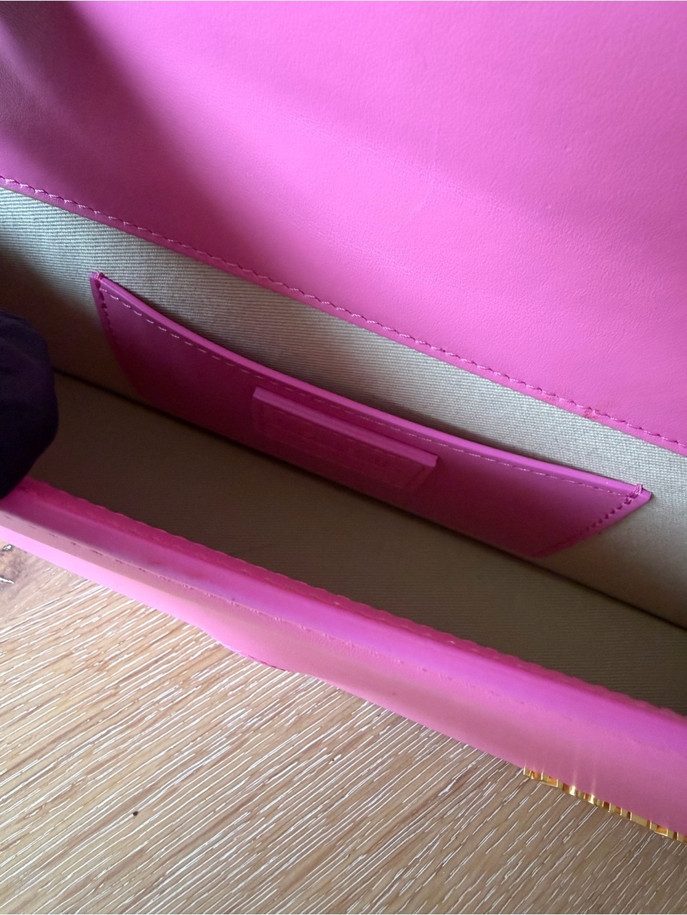 Jacquemus Le Bambino Long Pink Handbag - Gently Used - Picture 10 of 13